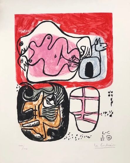 Le Corbusier, ‘Unité, Plate 10’, 1963-1965