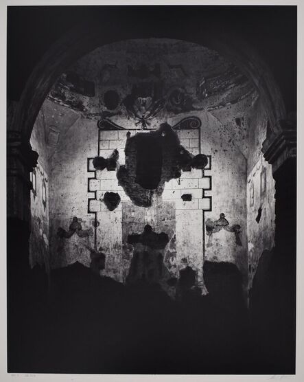 Ansel Adams, ‘Interior of Tumacacori Mission, New Mexico’, 1952 printed in 1976