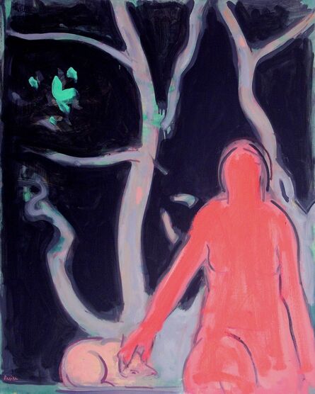 Paul Resika, ‘Red Nude, Night’, 2003