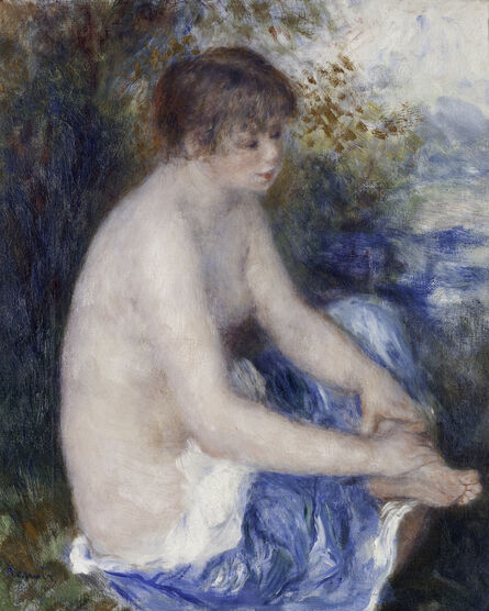 Pierre-Auguste Renoir, ‘Petit nu bleu (Little Blue Nude)’, c. 1878–79