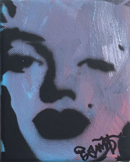Damian Gonzales, ‘Saint Marilyn (Lavender)’, 2020
