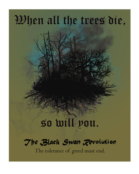 Cody Norris, ‘The Black Swan Revolution (We all die)’, 2020