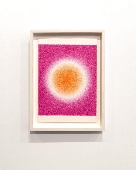 Ignacio Uriarte, ‘Circular glow (pink-orange)’, 2023
