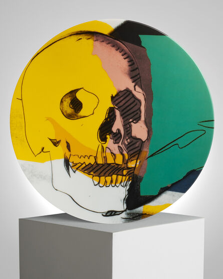 Andy Warhol, ‘Skull Yellow & Beige’, ca. 2019