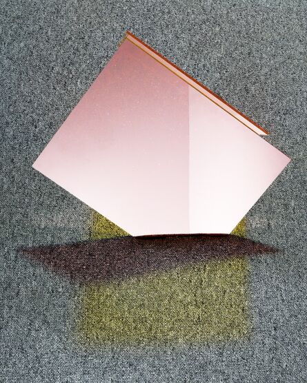 Oran Hoffmann, ‘Objektiv: Grey Carpet, Plexiglass (Yellow and Red)’, 2014