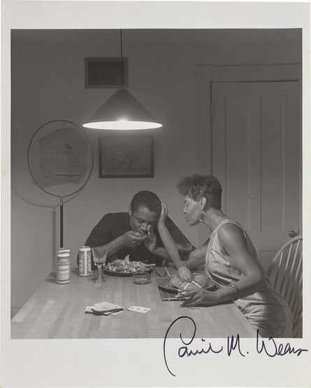 Carrie Mae Weems, ‘Untitled - Man Eating Lobster [From the Carrie Mae Weems: Kitchen Table Series]’, circa 1990