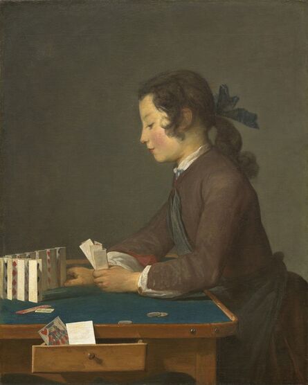 Jean-Siméon Chardin, ‘The House of Cards’, Probably 1737