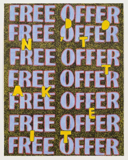 Anthony Campuzano, ‘Free Offer (Study)’, 2017