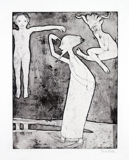 Emil Nolde, ‘Erscheinungen / Apparitions’, 1922