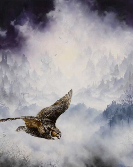 Brian Mashburn, ‘Owl in Flight’, 2021
