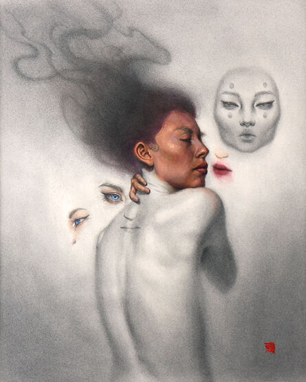 Mandy Tsung, ‘Rid of Features, Robed in Beauty’, 2017