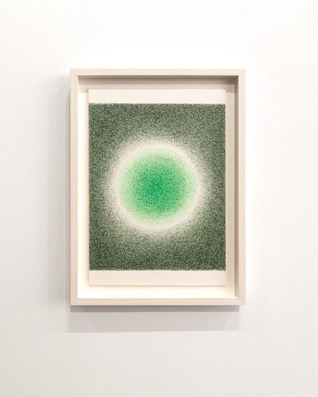 Ignacio Uriarte, ‘Circular glow (green-green)’, 2023