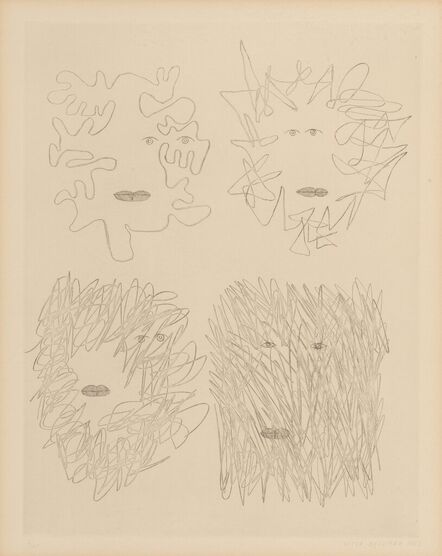 Victor Brauner, ‘Codex d'un Visage’, 1962