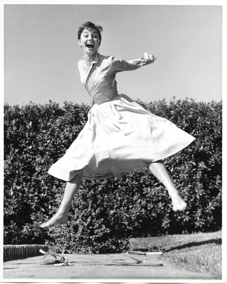 Philippe Halsman, ‘Audrey Hepburn, jump serie’, 1955