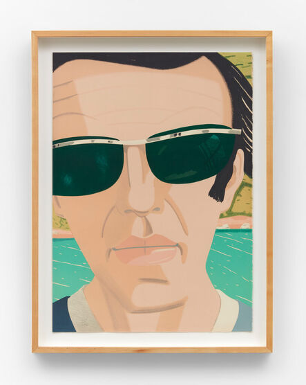 Alex Katz, ‘Self Portrait with Sunglasses’, 1970