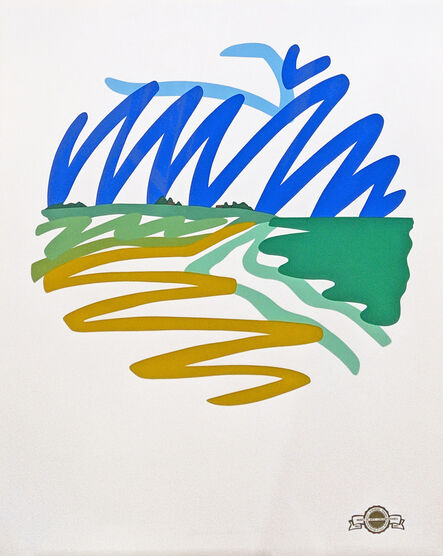 Tom Wesselmann, ‘SEASCAPE (ROUND)’, 1993