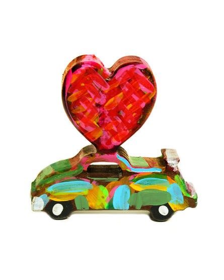 Frank Romero, ‘Heart Chevy Coupe’, 2024