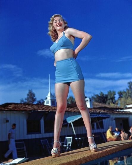 Bernard of Hollywood, ‘Marilyn Monroe / Palm Springs Racquet Club’, 1949