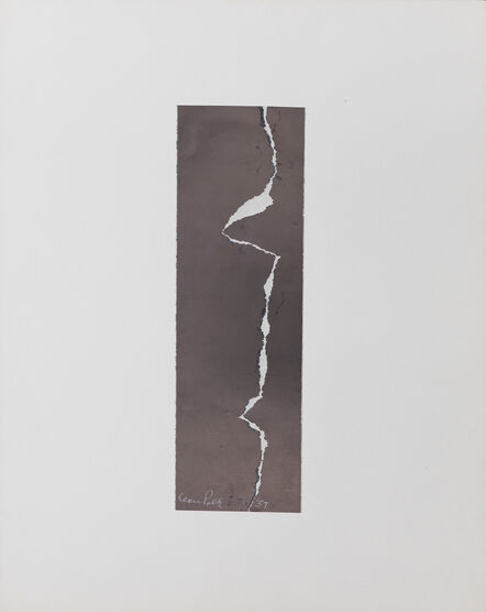 Leon Polk Smith, ‘untitled (torn drawing)’, 1951