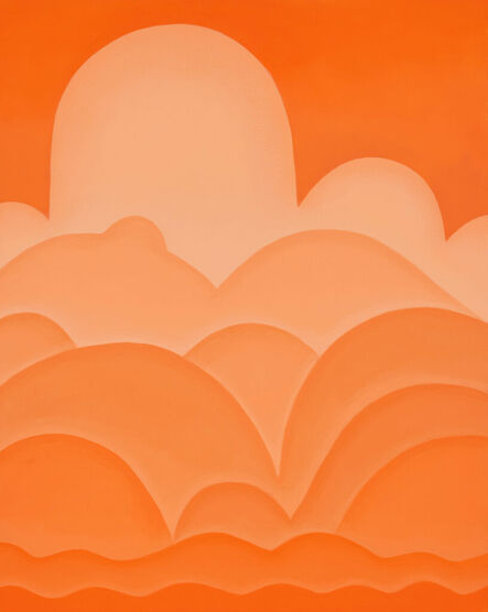 David Benjamin Sherry, ‘Deep Bells of Thunder (Tangerine)’, 2023