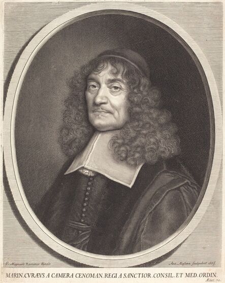 Antoine Masson, ‘Marin Cureau de la Chambre’, 1665