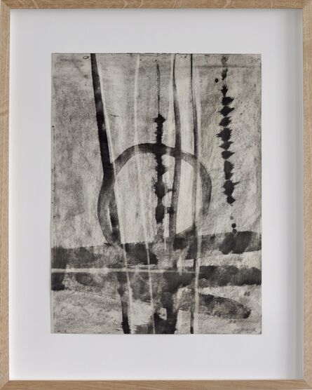 Simone Lacour, ‘1960 Ink on paper, original abstract composition by Simone Lacour’, 1960