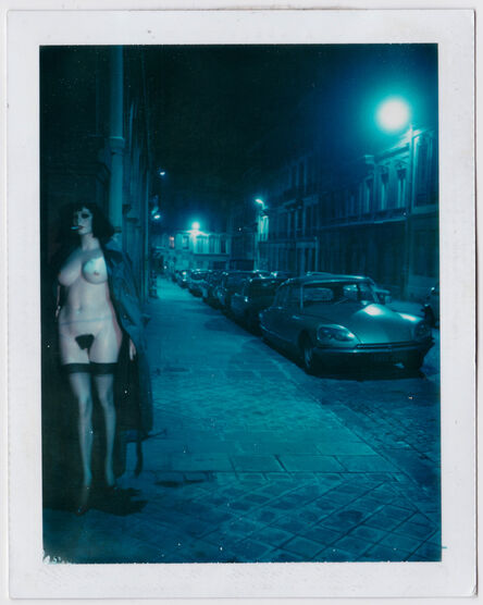 Helmut Newton, ‘Playing with Doll, Paris (Feeling Naked Blue)’, 1980