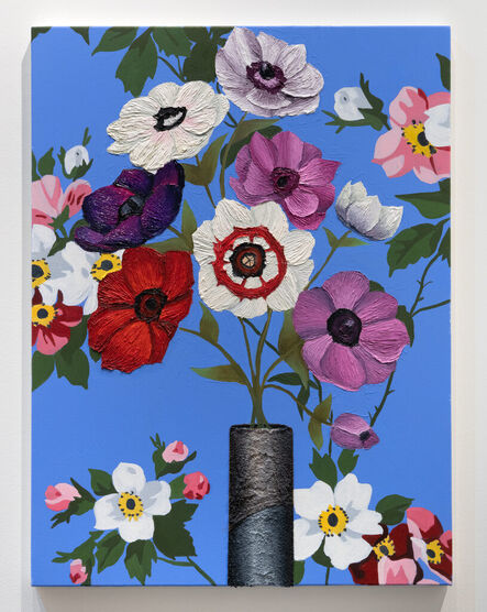 Alec Egan, ‘Flowers in Ceramic Vase’, 2022