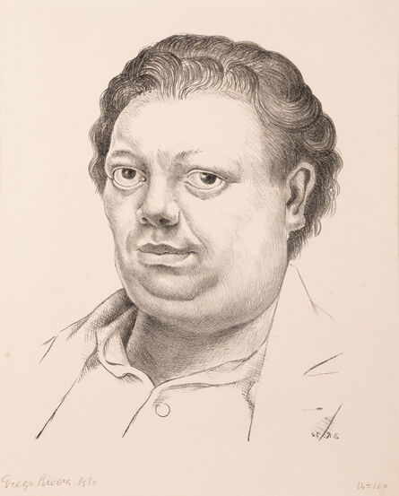 Diego Rivera, ‘Self-Portrait’, 1930