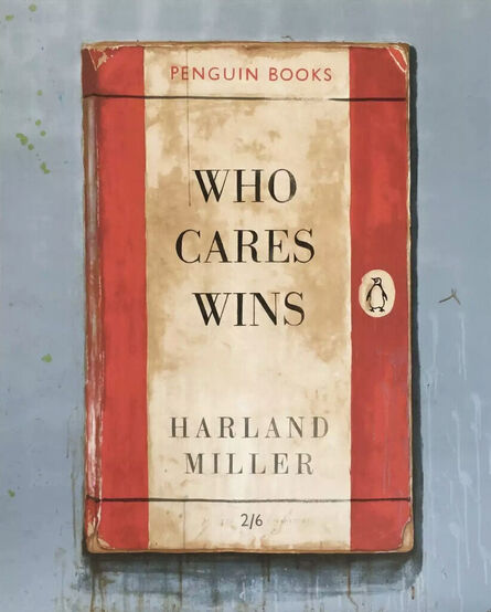 Harland Miller, ‘Who Cares Wins’, 2014