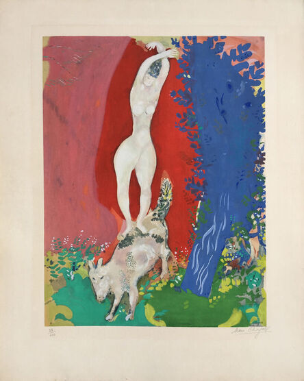Marc Chagall, ‘Femme de Cirque (Circus Woman)’, ca. 1960