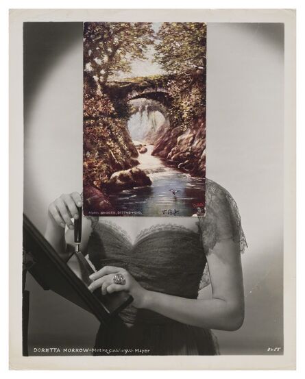 John Stezaker, ‘Mask (Film Portrait Collage) CLXXXIV’, 2015