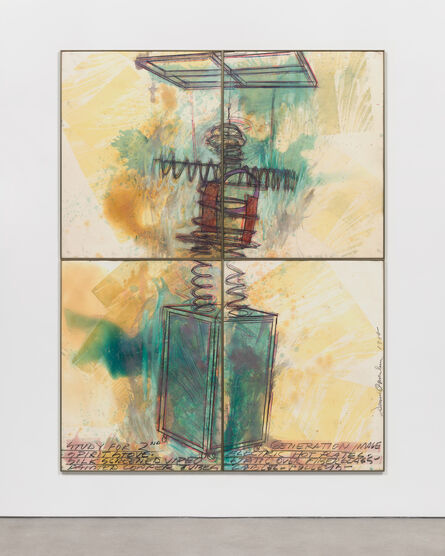 Dennis Oppenheim, ‘Study for 2nd Generation Image, Spirit Stove’, 1988