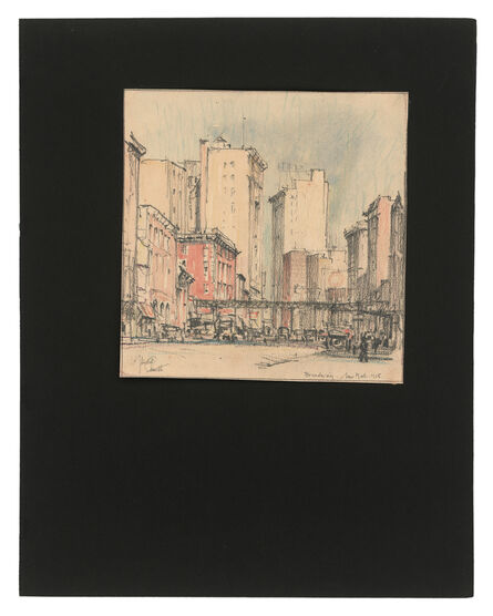 Jules Andre Smith, ‘Broadway’, 1915