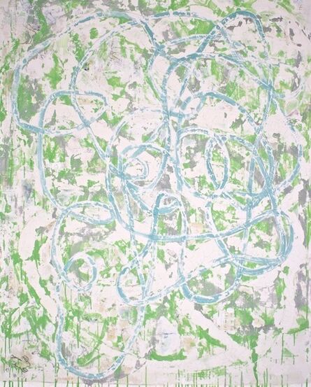 Nicole Charbonnet, ‘Erased Wool (Green)’, 2013