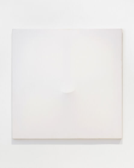 Turi Simeti, ‘Un ovale bianco’, 2002