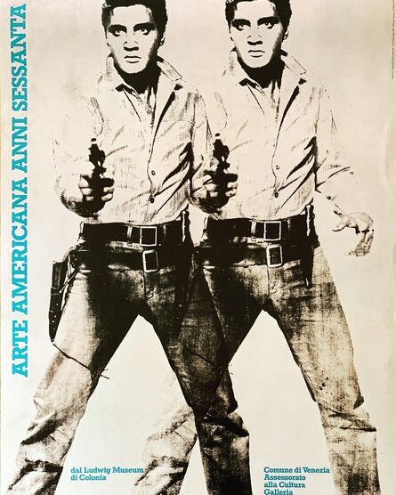 Andy Warhol, ‘"Double Elvis," Arte Americana Anni Sessanta’, 1987