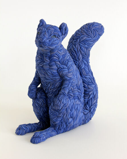 Lindsay Pichaske, ‘Blue Squirrel’, 2021