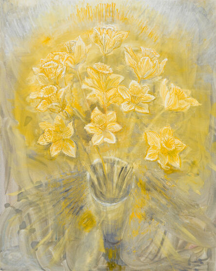 Celia Paul, ‘Daffodils’, 2022