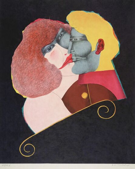 Richard Lindner, ‘Kiss’, 1971