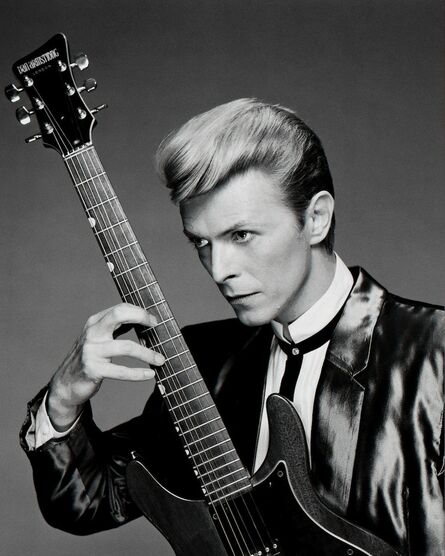 Greg Gorman, ‘David Bowie with Guitar, NYC’, 1984