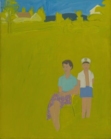 Alex Katz, ‘Slab City Road’, 1959