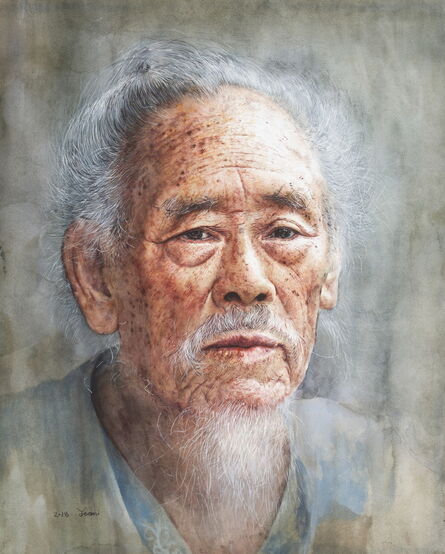 Gyuhye Yeon, ‘portrait 100 year old G.F’, 2019
