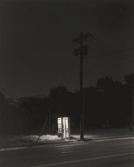 George Tice, ‘Telephone Booth, 3 A.M. Rahway, NJ’, 1974