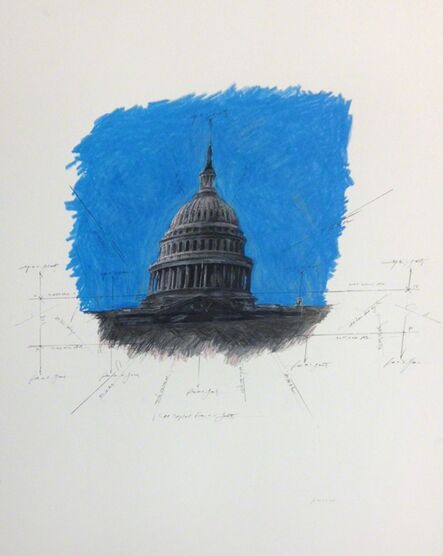 Grover Mouton, ‘United States Capitol Dome in Space’, 2014
