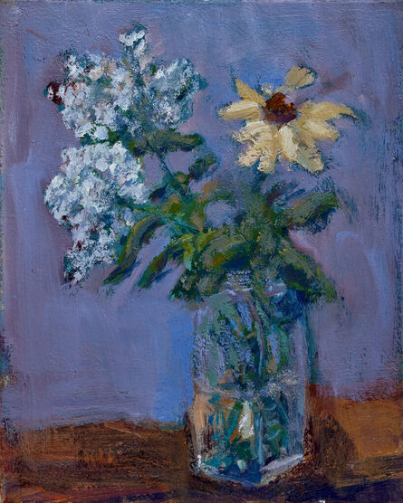 Simon Carr, ‘Hydrangea and Cone Flower’, 2023
