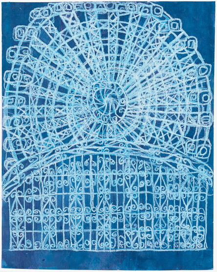 Camille Holvoet, ‘Seattle Ferris Wheel With Iron Gates’, 2016