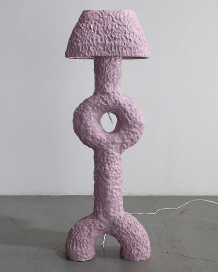 Katie Stout, ‘Unique Floor Lamp in Hand-Painted Ceramic’, 2017