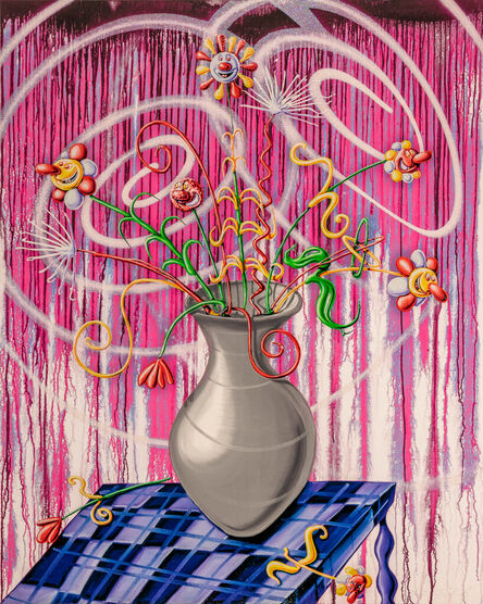 Kenny Scharf, ‘Flores Magenta’, 2020