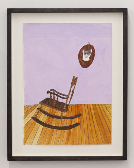 Thordis Adalsteinsdottir, ‘Daphne + Rocking Chair Drawing’, 2020
